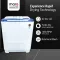 MarQ By Flipkart MQVSA1405NNNHW 14 kg Semi Automatic Washing Machine