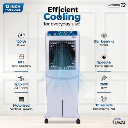 Havai Arizona 12 60L Personal Air Cooler