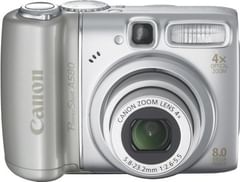 Canon PowerShot A580 8MP Digital Camera