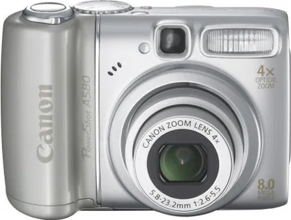 Canon PowerShot A580 8MP Digital Camera