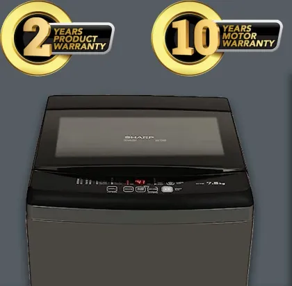 Sharp EST90NBK 9 Kg Fully Automatic Top Load Washing Machine