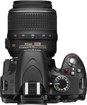 Nikon D3200 DSLR Camera (AF-S 18-55mm VRII Lens)