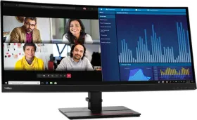 Lenovo ThinkVision P34w-20 34 inch WQHD Ultrawide Curved Monitor