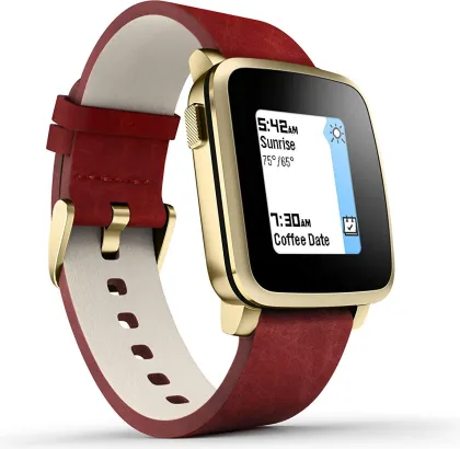 Pebble Time Steel Smartwatch