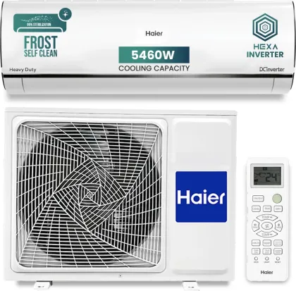 Haier HSU19K-PYSC5BN-INV 1.6 Ton 5 Star 2025 Inverter Split AC