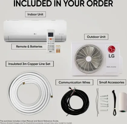 LG US-Q19JNYE 1.5 Ton 4 Star 2025 Inverter Split AC