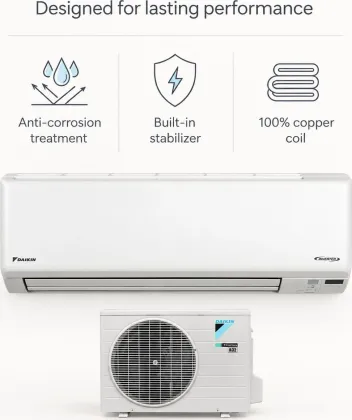 Daikin FTKC50XV16UKA 1.5 Ton 3 Star Inverter Split AC