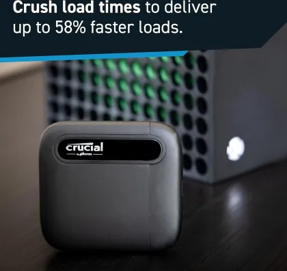 Crucial X6 500GB External Solid State Drive - image 3