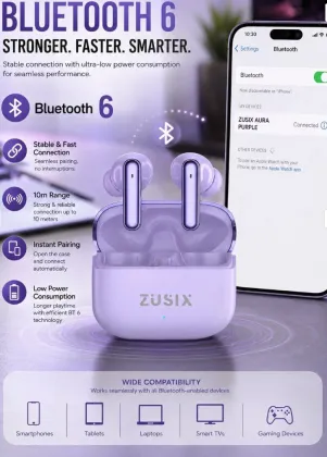 Zusix Aura True Wireless Earbuds