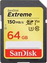 SanDisk Extreme 64 GB Class 10 150 MB/s Memory Card