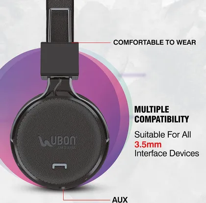 Ubon BT 5720 Wireless Headphones Price in India 2024 Full Specs