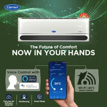 Carrier CAI12IN5R36W0 1 Ton 5 Star 2026 Inverter Split AC