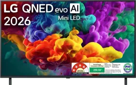 LG evo AI QNED85BX 75 inch Ultra HD 4K Smart Mini LED TV (75QNED85BXA)