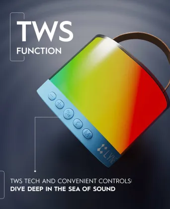 LYNE Jukebox 27 6W Bluetooth Speaker