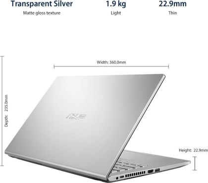 Asus M515DA-BQ502TS Laptop (AMD Ryzen 5/ 8GB/ 1TB HDD/ Win10 Home)