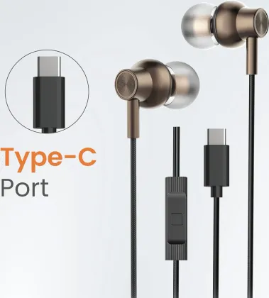 JUST CORSECA SyncVibe Type-C Wired Earphones