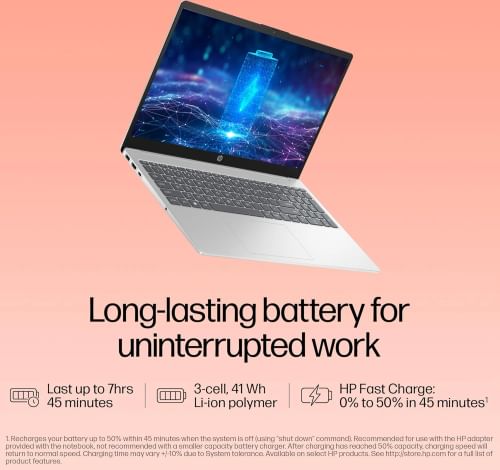 HP 15-fd0552TU Laptop (13th Gen Core i5/ 16GB/ 1TB SSD/ Win11 Home)