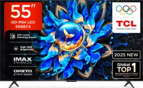 TCL Q6CS 55 inch Ultra HD 4K Smart Mini LED TV (55Q6CS)