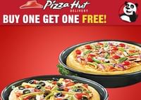 PizzaHut offer – Buy 1 Get 1 Free on Medium Pizza