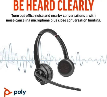 HP Poly Savi 8420 Wireless Headphones
