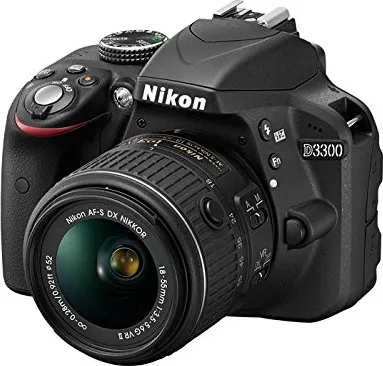 Nikon D3300 24.2MP Digital SLR (AF-S 18-55mm VR Kit Lens II + AF-S 55-200mm VR Kit Lens)