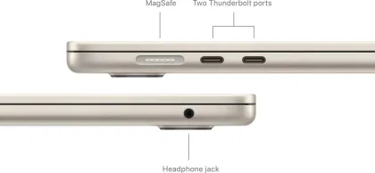 Apple MacBook Air 15 2024 MRYR3HN/A Laptop (Apple M3/ 8GB/ 256GB SSD/ MacOS)