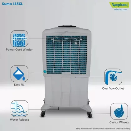 Symphony Sumo-XL-I 115 L Desert Air Cooler