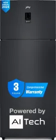 Godrej RF EON 438B RCI MT BK 436 L 2 Star Double Door Refrigerator