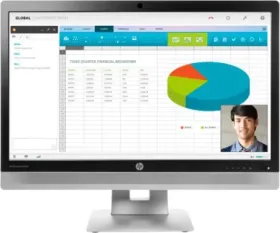 HP EliteDisplay E240c 24-inch Full HD LED Backlit Monitor