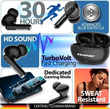 Blaupunkt BTW100 Lite True Wireless Earbuds