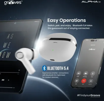 Grooves Alpha 100 True Wireless Earbuds