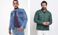 AJIO Men's Winterwear Jackets: Min. 60% OFF
