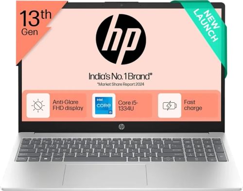 HP 15-fd0492TU Laptop (13th Gen Core i5/ 16GB/ 512GB SSD/ Win11 Home)