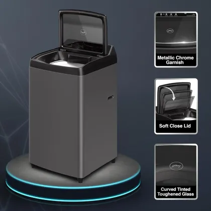 Godrej WTEON VLVT 75 5.0 FDTN 7.5 kg Fully Automatic Top Load Washing Machine