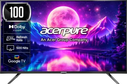 Acerpure NITRO AP100QG75PNTO6 100 inch Ultra HD 4K Smart QLED TV