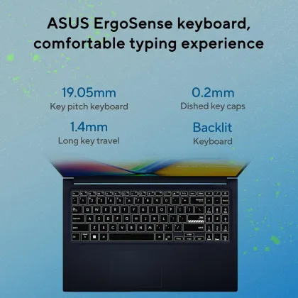 Asus Vivobook 15 X1502VA-BQ838WS Laptop (13th Gen Core i7/ 16GB/ 512GB SSD/ Win11)