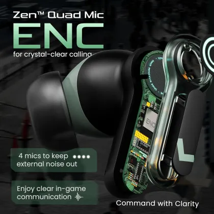 Boult Audio Z40 Gaming True Wireless Earbuds