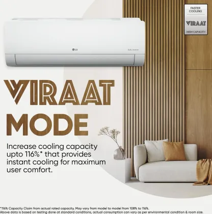 LG US-Q18JNXE1 1.5 Ton 3 Star 2025 Inverter Split AC