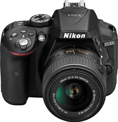 Nikon D5300 DSLR Camera (AF-S 18-55mm VR II Kit Lens) Price in