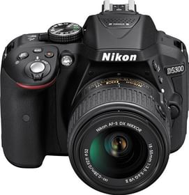 Nikon D5300 DSLR Camera (AF-S 18-55mm VR II Kit Lens)