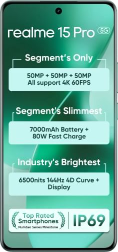 Realme 15 Pro 5G (8GB RAM + 256GB)