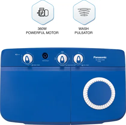 Panasonic NA-W65L7ARB 6.5 Kg Semi Automatic Washing Machine