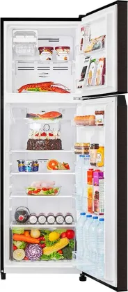 Toshiba GR-RT328WE-PMI 253 L 2 Star Double Door Refrigerator
