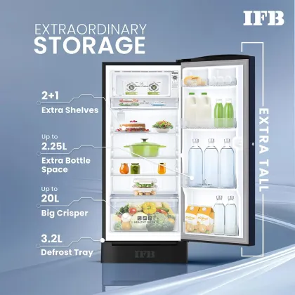 IFB IFBDC-2235DBMED 197 L 5 Star Single Door Refrigerator