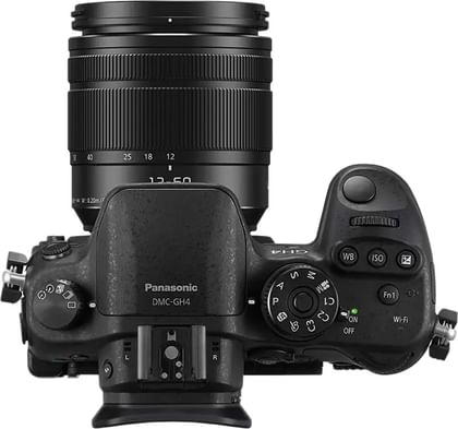 Panasonic Lumix DMC-GH4 Mirrorless Camera Body with 12-60mm Lens
