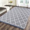 Sparrow World Solid Carpet (Grey, Chenille, 5 x 7 ft)