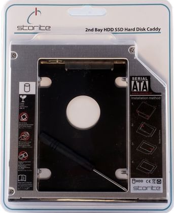 Storite 2nd Bay 12.7mm Universal Sata 2.5inch Internal Hard Drive Enclosure/Caddy (For Universal 2.5