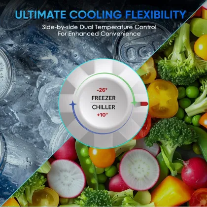 Haier HFC-325CM5 303 L 5 Star Double Door Deep Freezer