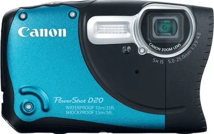 Canon PowerShot D20 12.1 MP GPS Tracking CMOS Waterproof Digital Camera
