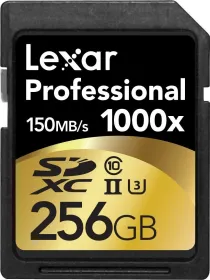 Lexar Professional 1000x 256GB SDXC UHS-II/U3 Memory Card